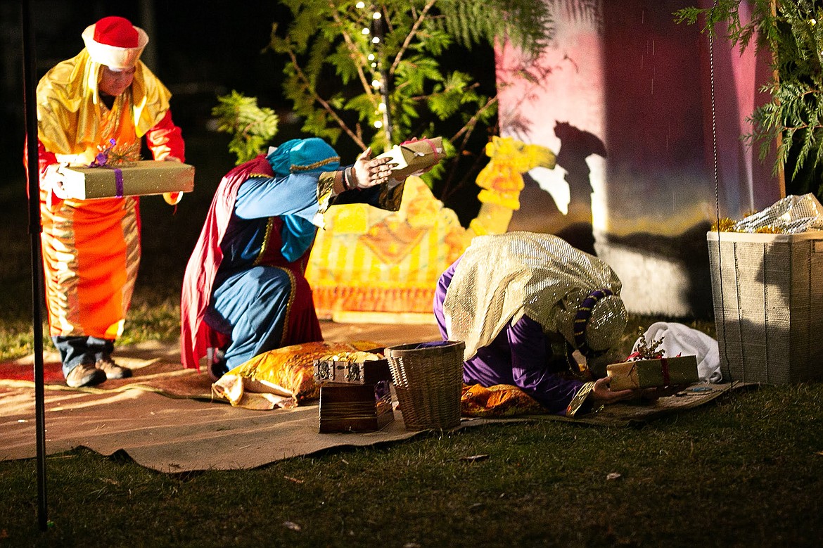 A scene from the Living Nativity at Christ Our Redeemer Church in 2020.