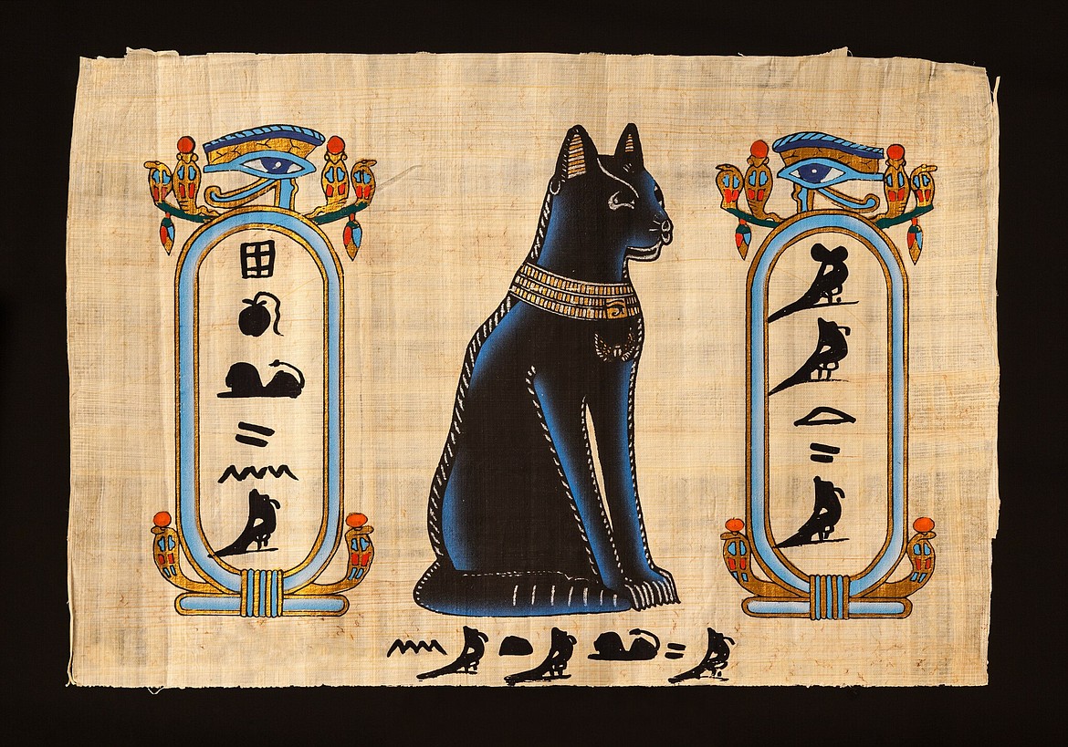 Cats are a common feature in ancient Egyptian art, going back 3,800 years.