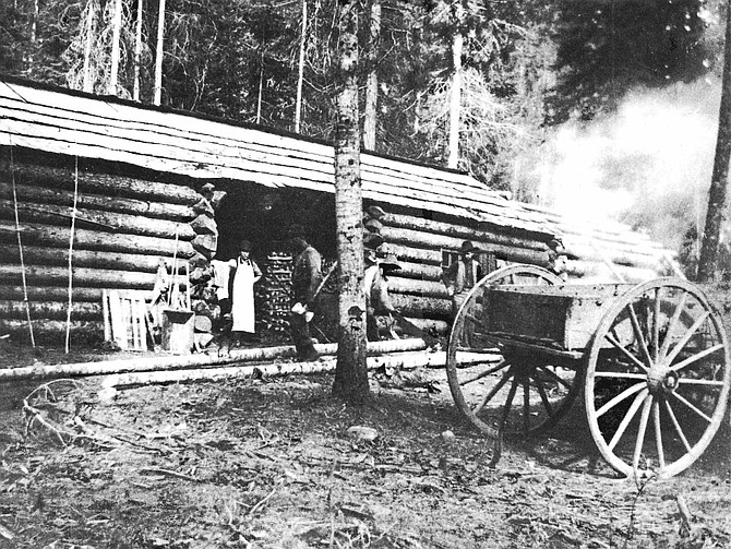 The Kroetch family has roots in the milling and timber industry dating back to the 1700s. Pictured is the Kroetch Bros camp in 1901.