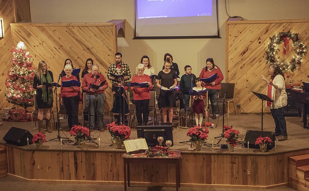 A Christmas concert Dec. 10 at Plains Bible Chapel. (Tracy Scott/Valley Press)