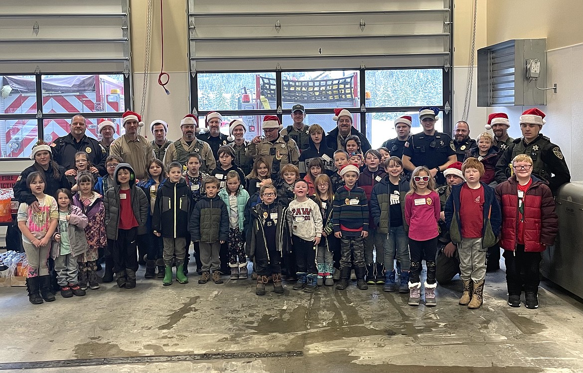 The 2021 Shop-with-a-Cop event treated over 70 local children to a Walmart shopping spree to buy gifts for themselves and for family members.