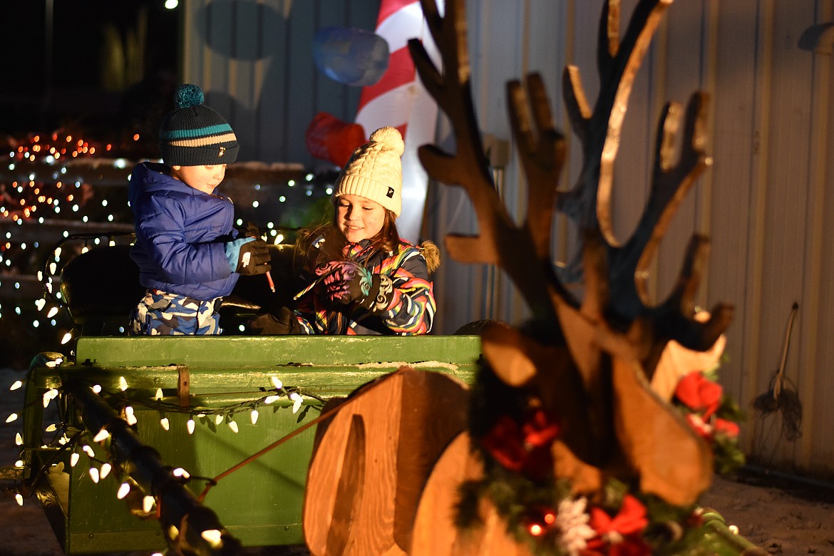 2021 Lights Under the Big Sky in Ronan. (Emily Lonnevik/Lake County Leader)