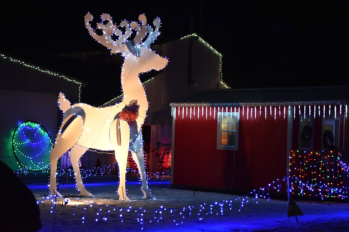 2021 Lights Under the Big Sky in Ronan. (Emily Lonnevik/Lake County Leader)