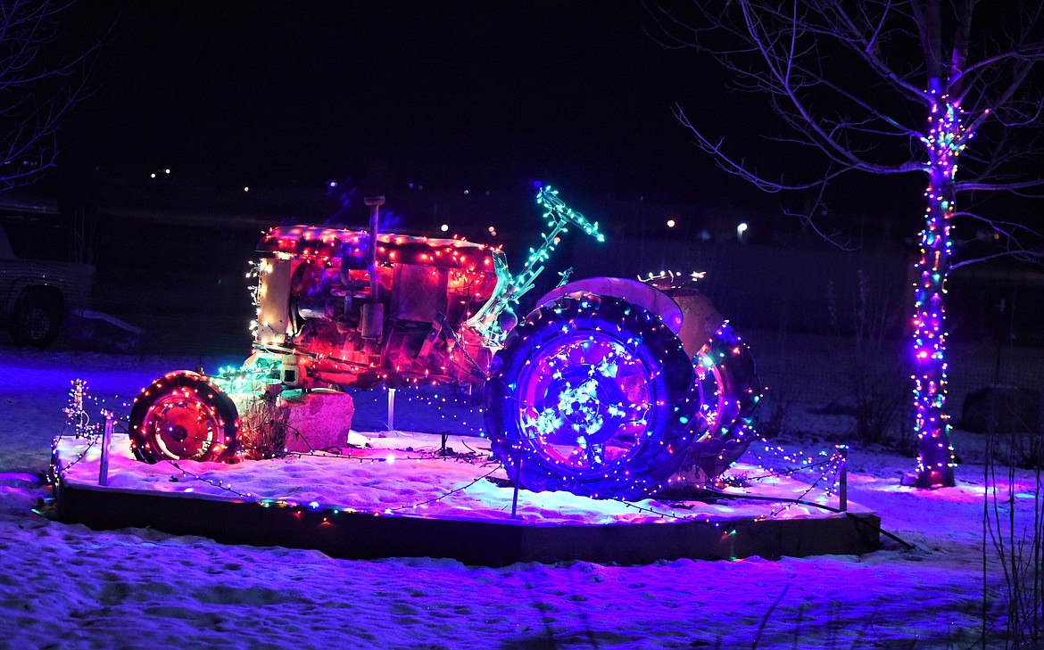 2021 Lights Under the Big Sky in Ronan. (Scot Heisel/Lake County Leader)