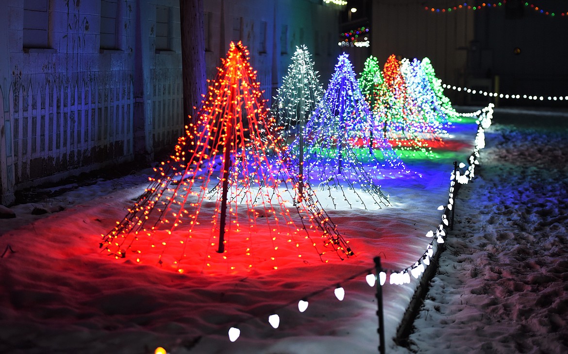 2021 Lights Under the Big Sky in Ronan. (Scot Heisel/Lake County Leader)