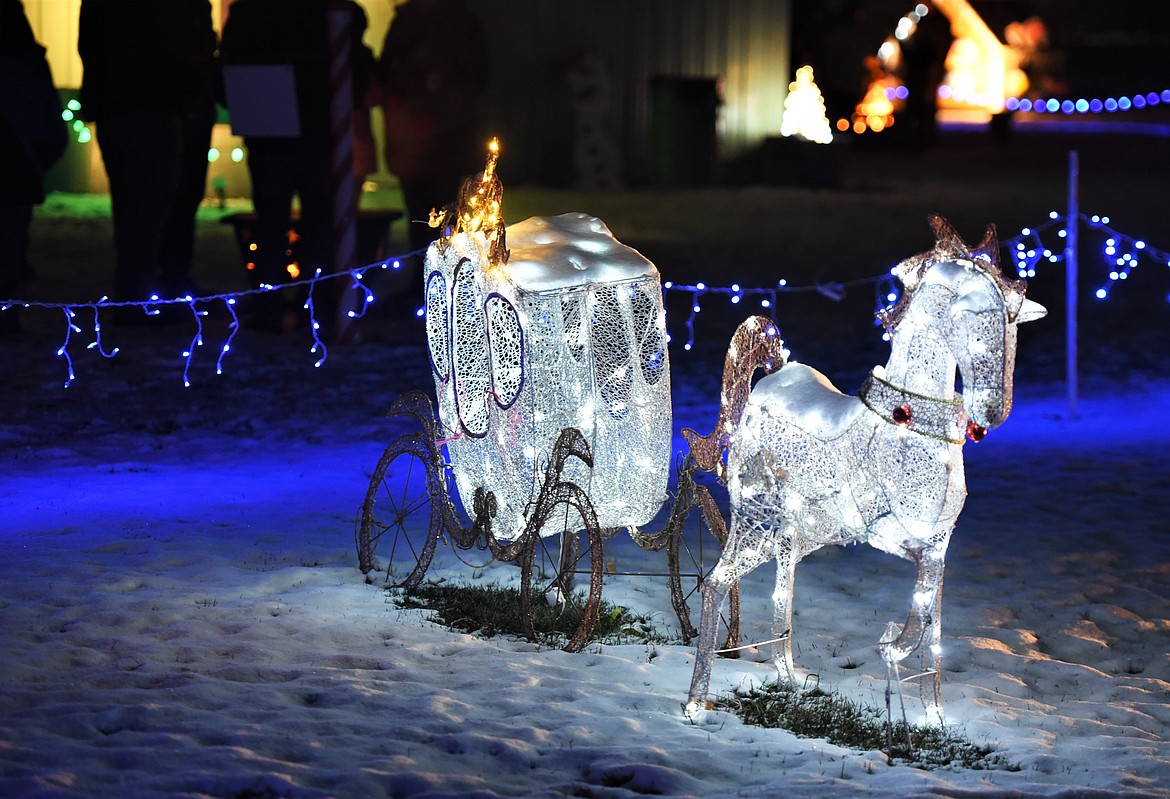 2021 Lights Under the Big Sky in Ronan. (Scot Heisel/Lake County Leader)