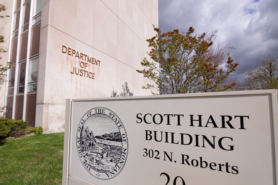 The Scott Hart Building where the Department of Justice is located in Montana (Photo by Eric Seidle for the Daily Montanan).