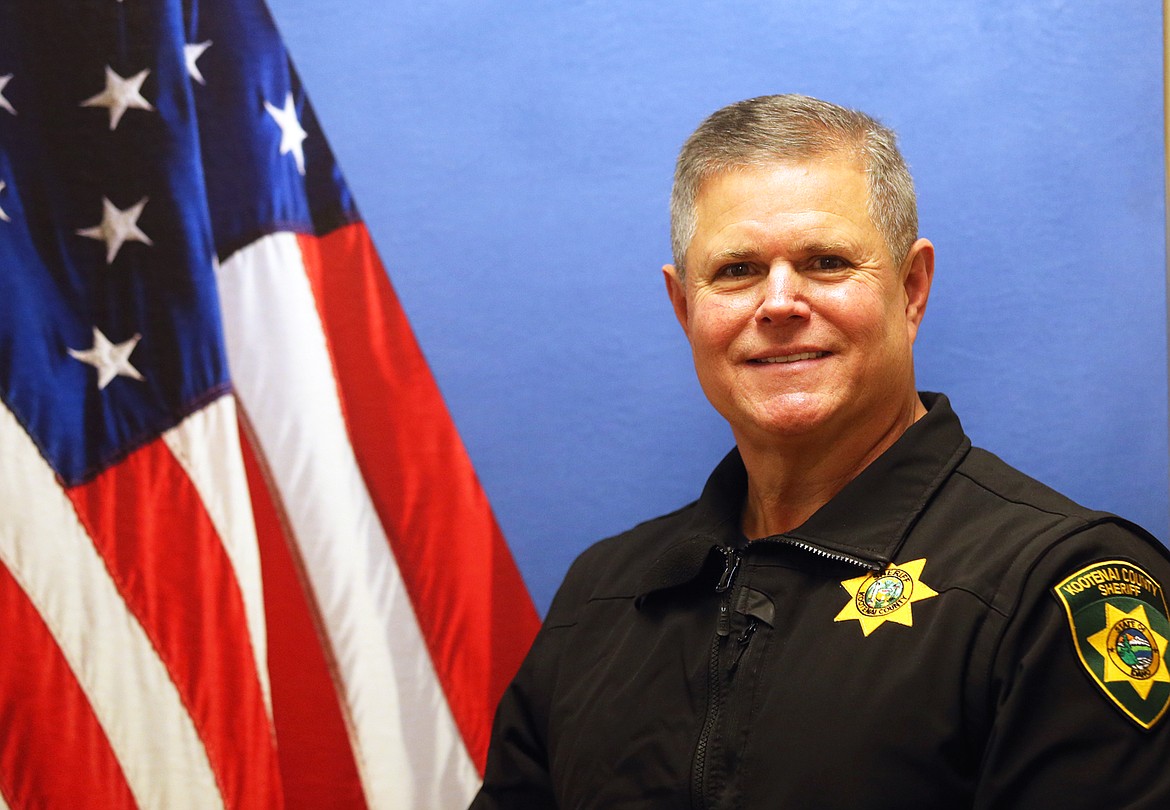 Kootenai County Sheriff Bob Norris took office Jan. 1, 2021. BILL BULEY/Press