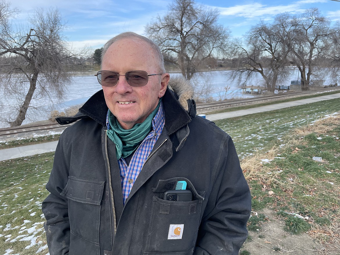 Bill Bailey, president of the board of directors overseeing the Moses Lake Irrigation and Rehabilitation District, stands near Moses Lake.