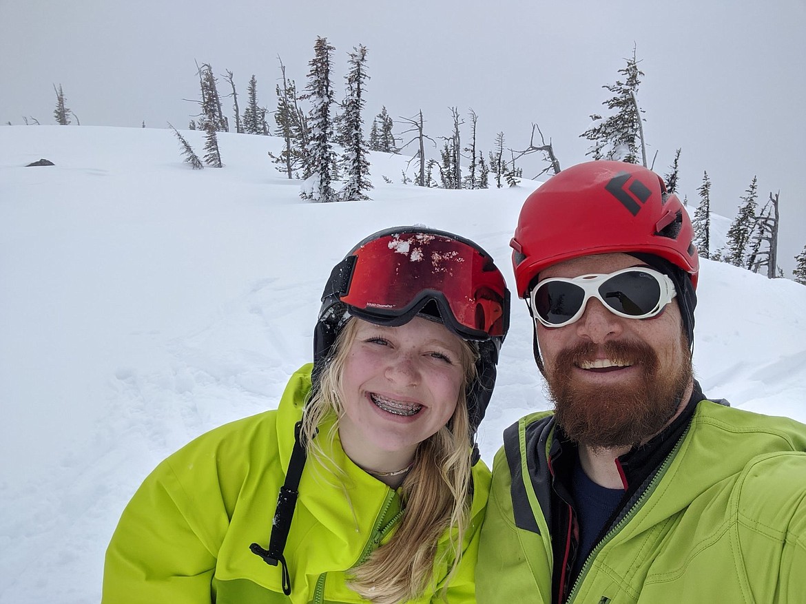 Daughter and Father (left) Kelly and Ed Moellmer are back home safe after becoming separated in the Cabinet Mountains in Montana thanks to search and rescue volunteers from the Sandpoint and Bonners Ferry area.