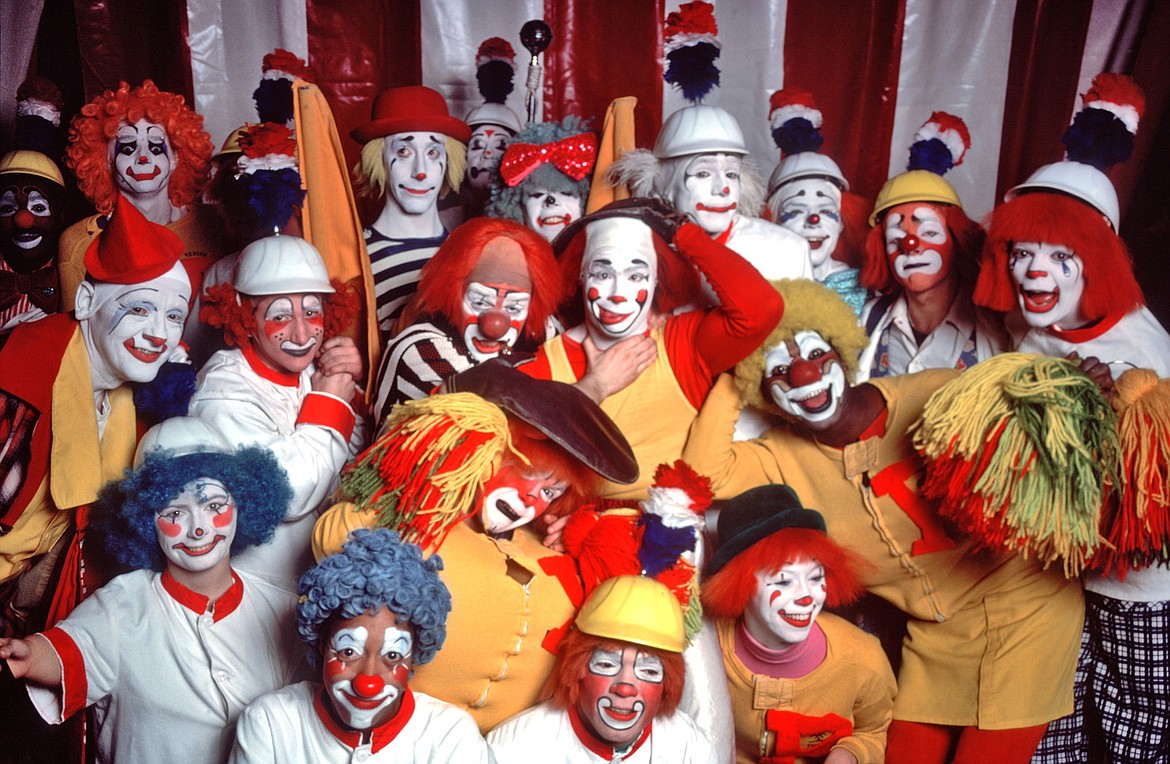 Clowns evolved from harlequins and have been a staple attraction at circuses ever since.