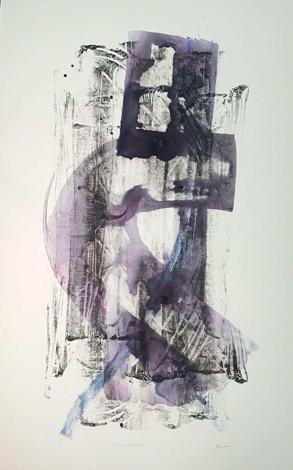 “Flying Rhonda 2” by Hanna Kuhns, an art teacher at Coeur d'Alene High School. Courtesy photo