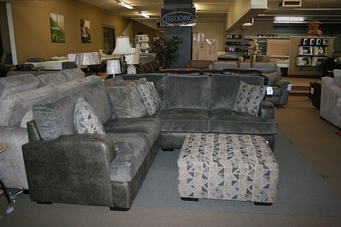 Selections of furniture are shown in The Home Center in Moses Lake.
