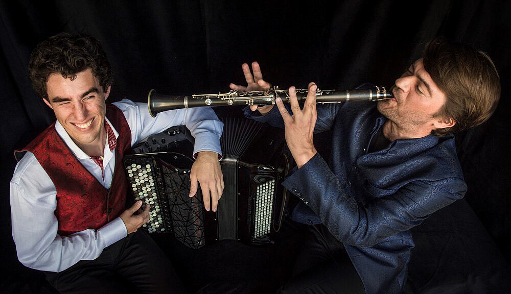 Internationally acclaimed music and comedy duo Bridge & Wolak perform Jan. 21 at the O'Shaughnessy Center in Whitefish.