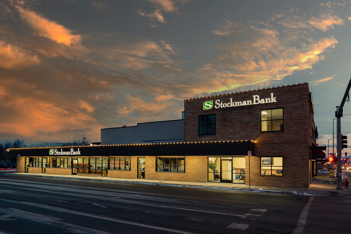 This provided photo showcases the renovated 1 South Main building, new home of Stockman Bank (courtesy photo).