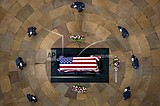 'Legendary leader' Harry Reid lies in state at US Capitol