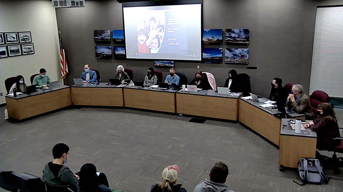 The Moses Lake School District Board of Directors meets for its first meeting of 2022 on Thursday. During the meeting, members heard a review of recommendations provided by a consultant in conjunction with the district’s Long Range Planning Committee.