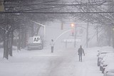 Winter storm whipping northeast US with snow, thunderstorms