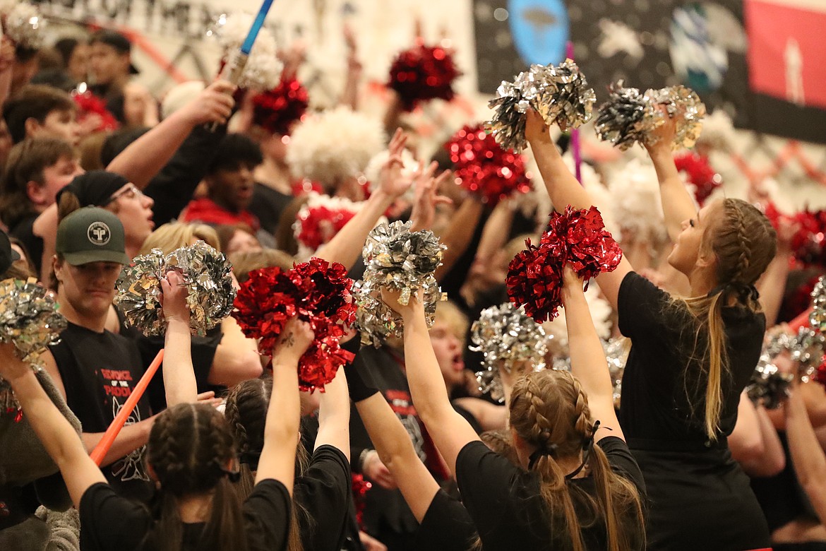 Scenes from Friday's Battle for the Paddle spirit competition at Lakeland High.