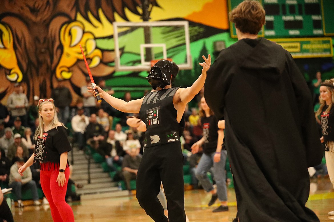 Scenes from Friday's Battle for the Paddle spirit competition at Lakeland High.