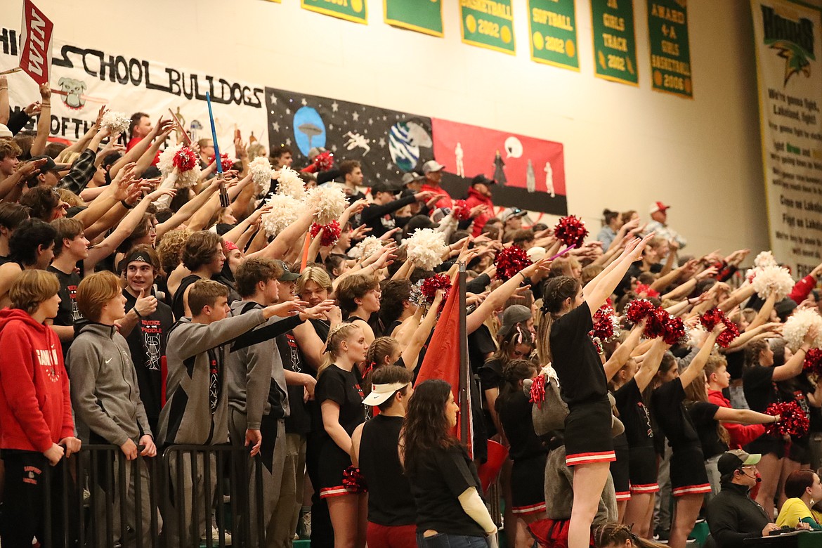 Scenes from Friday's Battle for the Paddle spirit competition at Lakeland High.