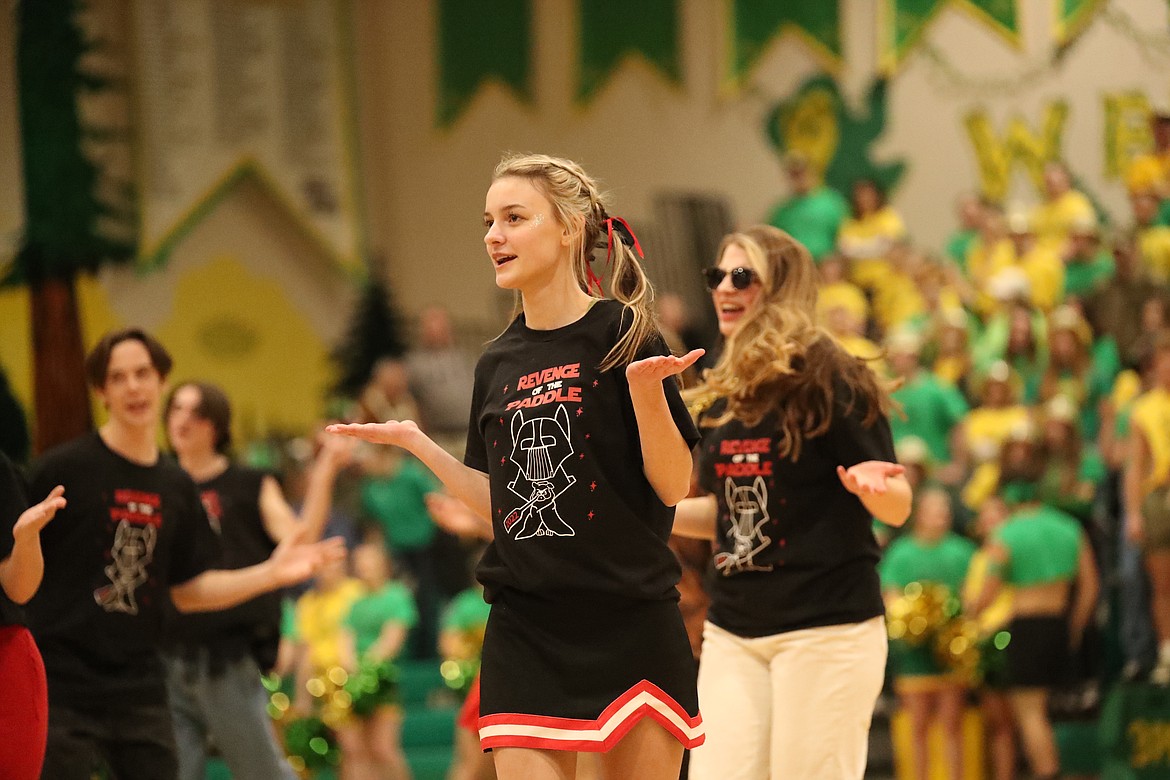 Scenes from Friday's Battle for the Paddle spirit competition at Lakeland High.