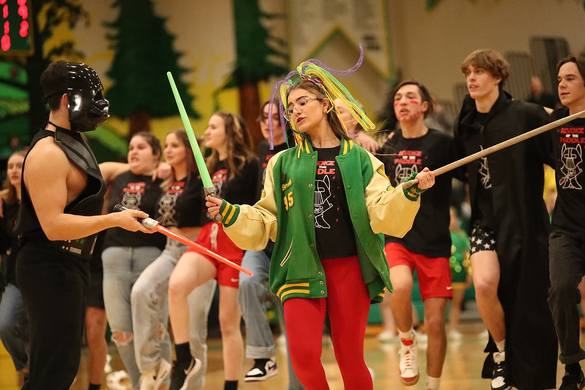 Scenes from Friday's Battle for the Paddle spirit competition at Lakeland High.