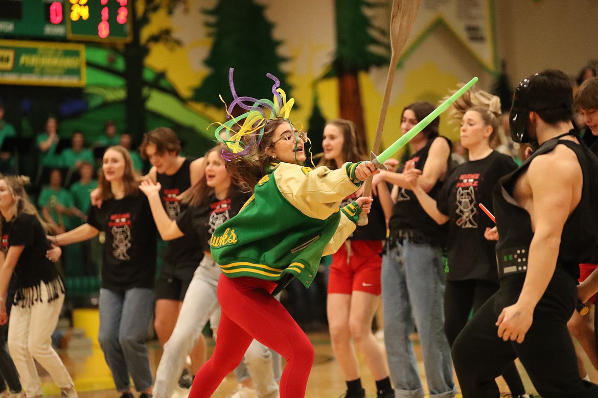 Scenes from Friday's Battle for the Paddle spirit competition at Lakeland High.