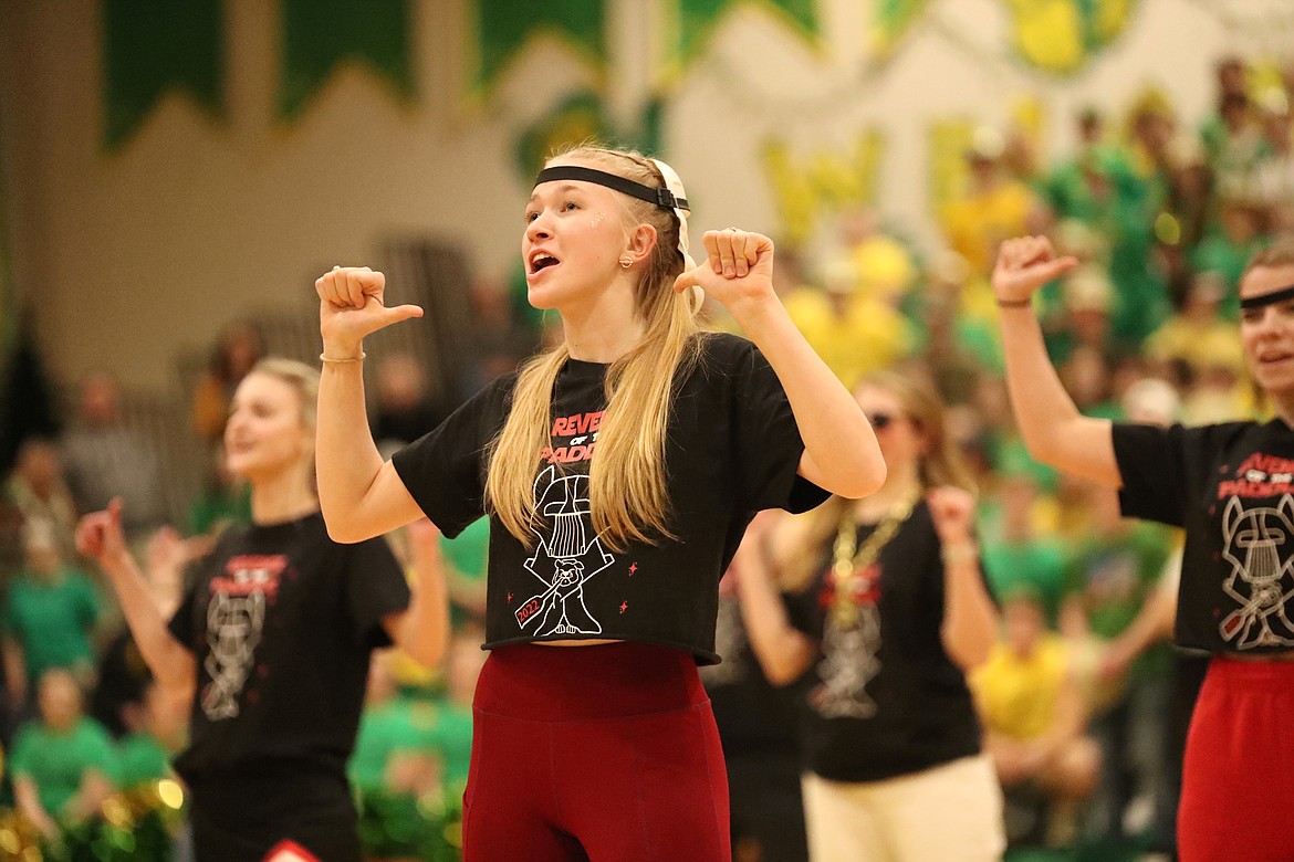 Scenes from Friday's Battle for the Paddle spirit competition at Lakeland High.