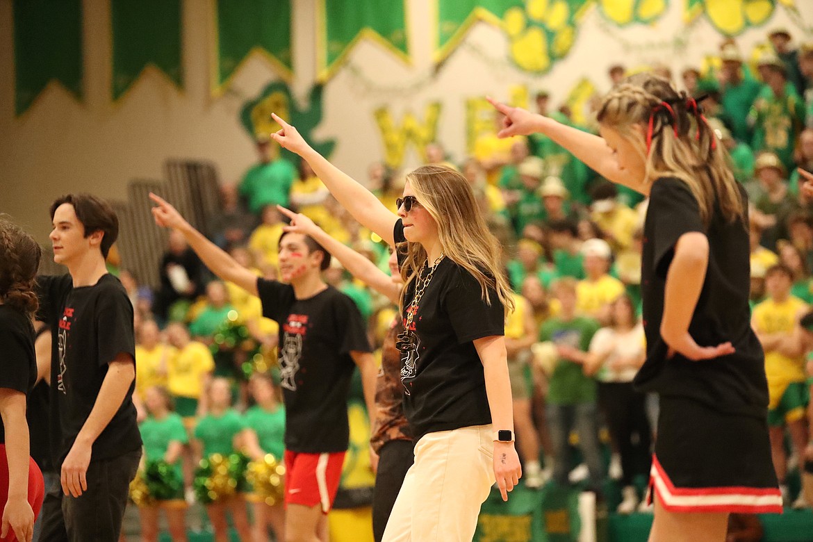 Scenes from Friday's Battle for the Paddle spirit competition at Lakeland High.