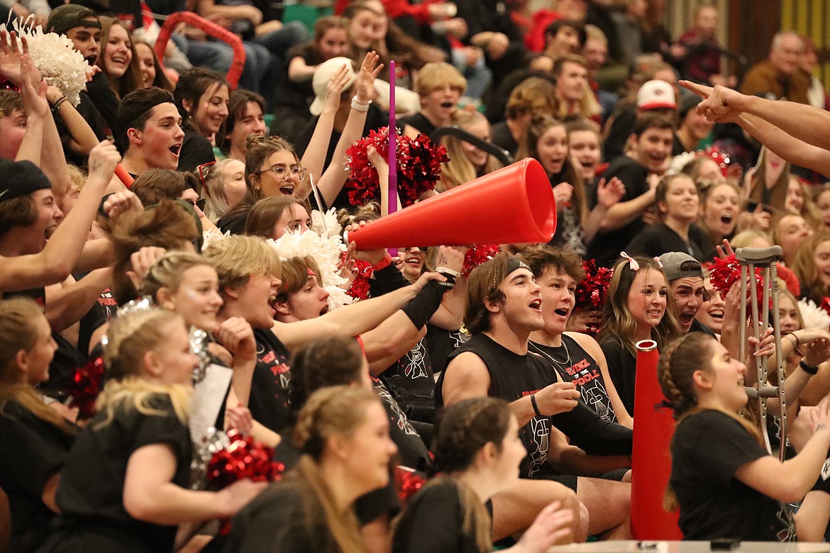 Scenes from Friday's Battle for the Paddle spirit competition at Lakeland High.