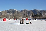 Kids get hooked at Frenchtown ice fishing day