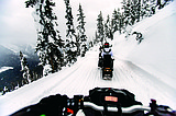 Forest Service could open more snowmobile terrain close to town. But more than 90 miles of trails open to mountain biking could close, because they're now in recommended wilderness