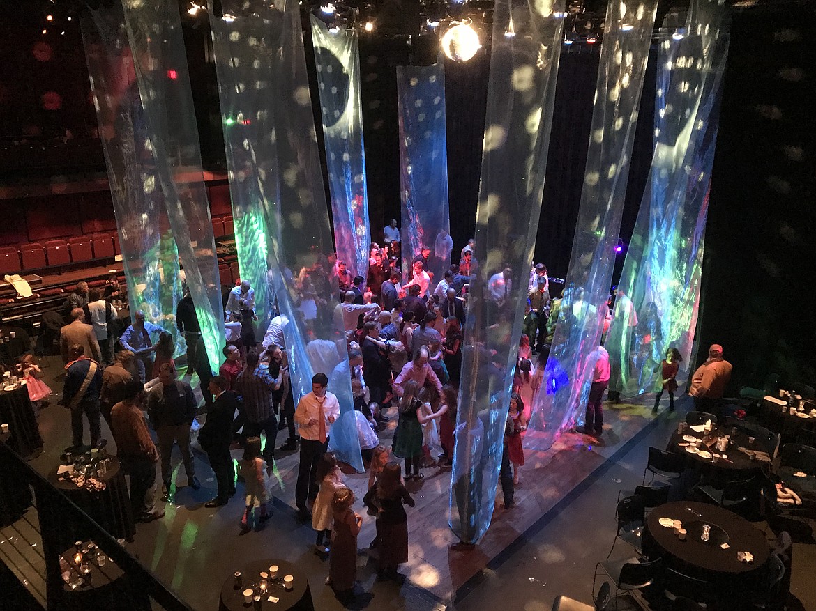 Fathers and their daughters strike out on the dance floor together during the 2019 Father Daughter Ball at the O'Shaughnessy Center.