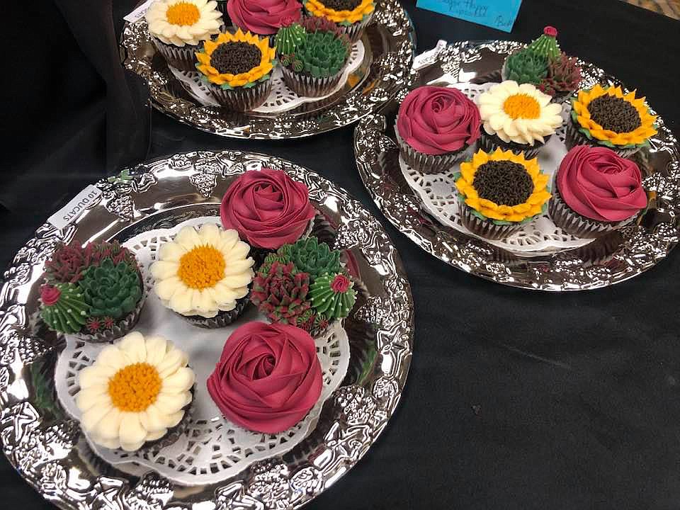 The winner of the Best of Show professional category during last year’s Chocolate Extravaganza was Sugar Happy Cupcakes with its floral decorated cupcake. (Courtesy photo)