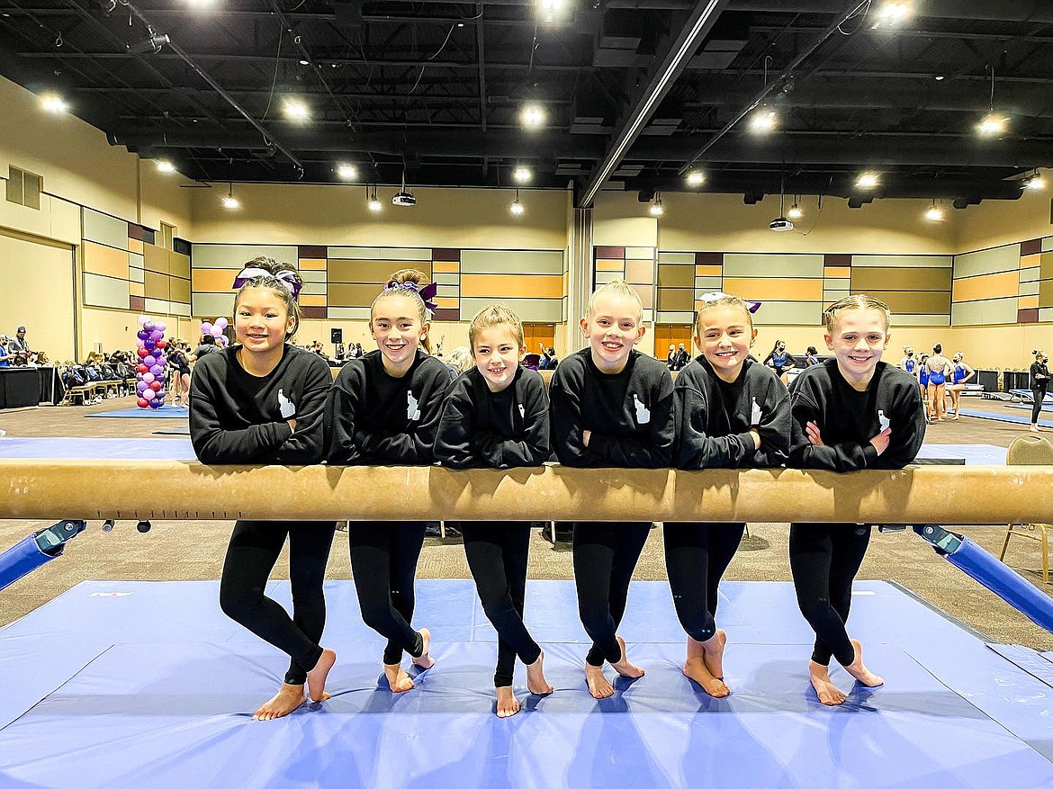 Courtesy photo
Avant Coeur Level 7s at the Wine Country Classic in Kennewick, Wash., Jan. 28-30. From left are Jeralyn Norris, Addyson Prescott, Georgia Carr, Avery Hammons, Sophia Elwell and Claire Traub.