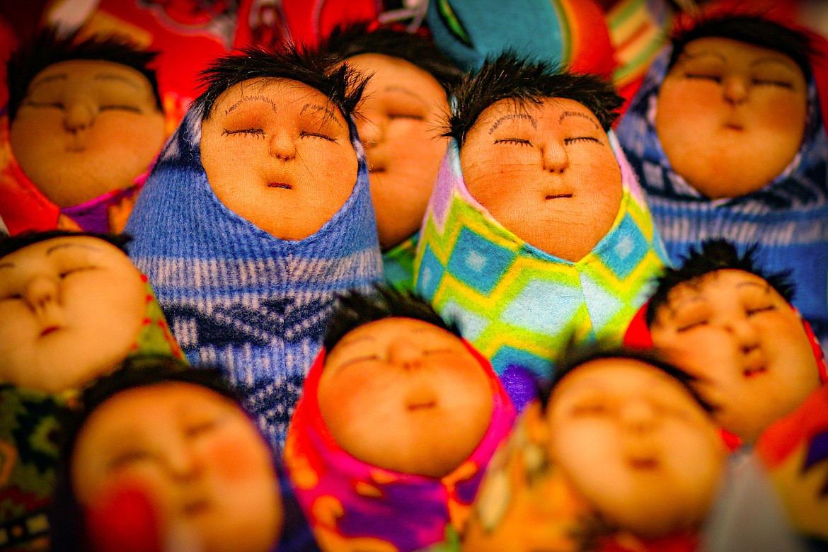 "Dolls," by Mvskoke photographer Haley Rains whose Indigenous photographs are on exhibit at KALICO Art Center in Kalispell.