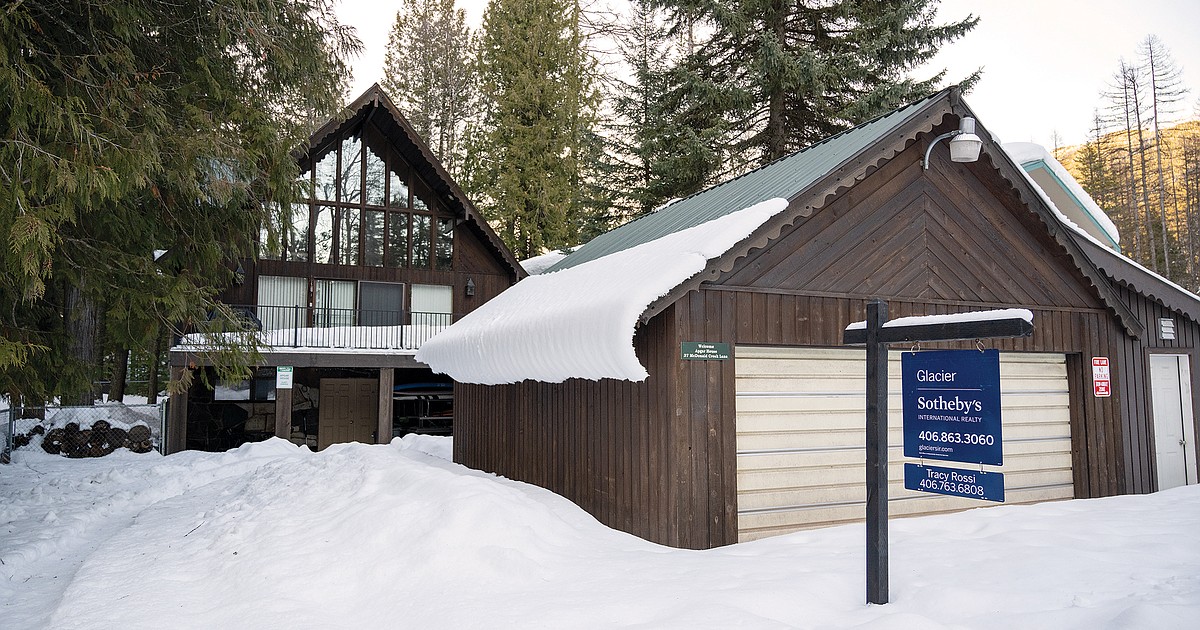 Another home listed for sale in Glacier Park, this one for 7 million