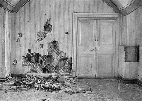 The half-basement room of Ipatiev House where the imperial family was murdered by the Bolsheviks in 1918.