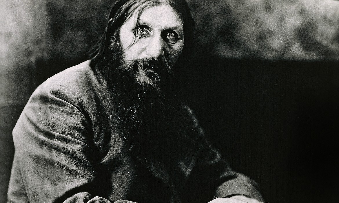 Grigori Rasputin (1869-1916), the Russian mystic who is said to have had control over the Romanov family because of supposed “faith healing” capabilities.