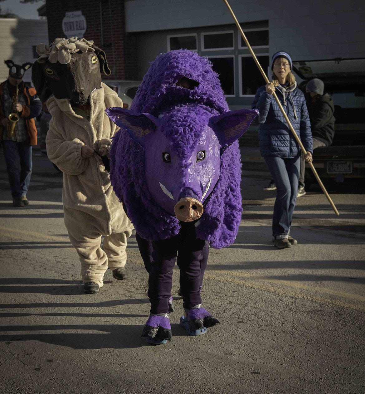 Hot Springs residents celebrate the Chinese New Year with a parade and potluck. (Tracy Scott/Valley Press)