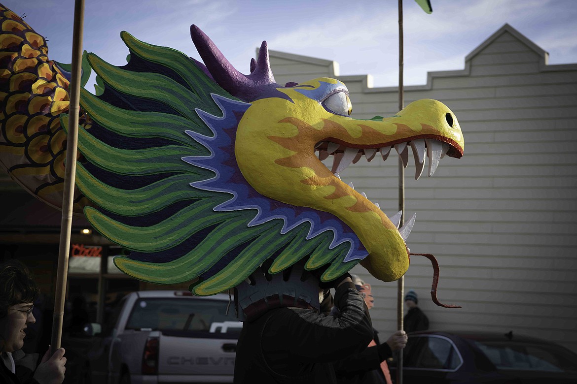 Hot Springs residents celebrate the Chinese New Year with a parade and potluck. (Tracy Scott/Valley Press)