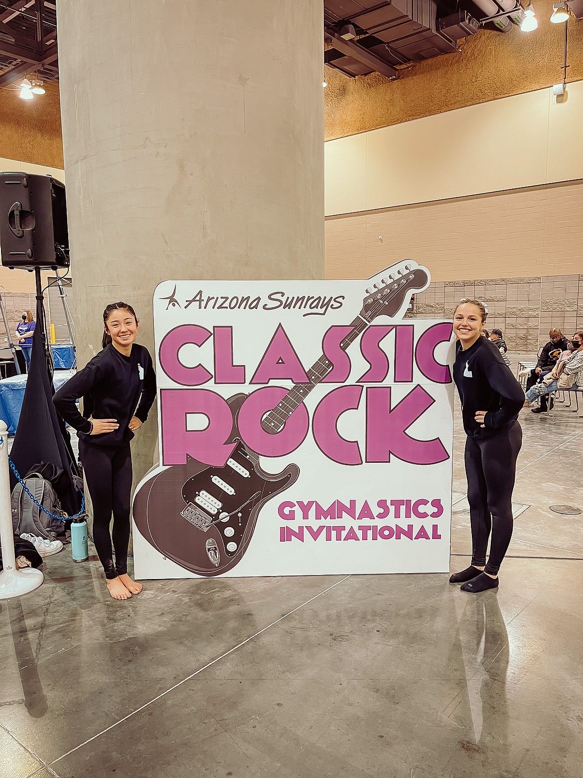 Courtesy photo
Avant Coeur Level 10s at the Classic Rock Invitational in Phoenix, Ariz., last weekend. From left are Maiya Terry and Madalyn McCormick.