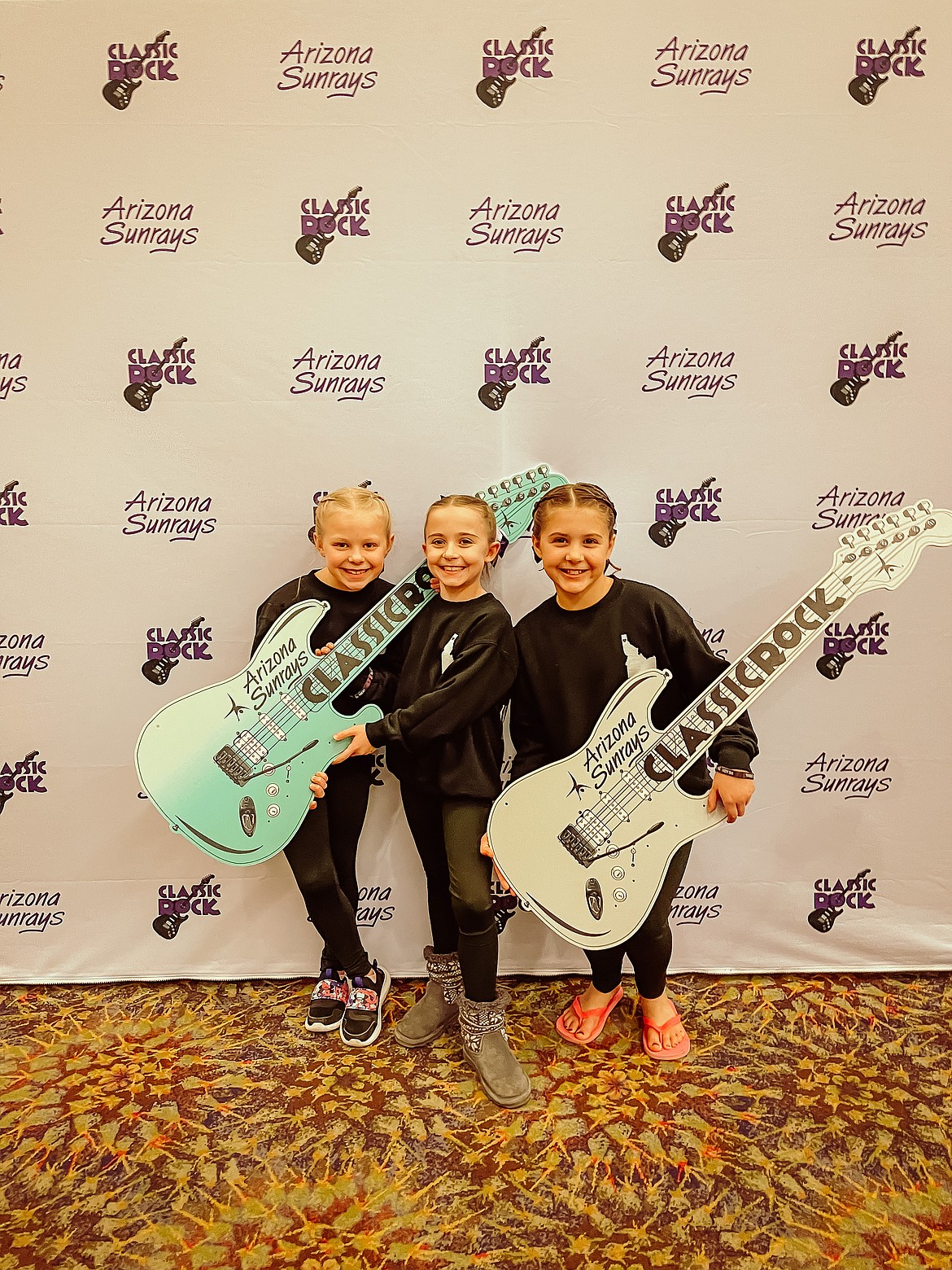 Courtesy photo
Avant Coeur Level 4s at the Classic Rock Invitational in Phoenix, Ariz., last weekend. From left are Kaylee Flodin, Sydney Traub and Issoria Austin.