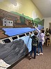 Mullan Trail students get new mural, lesson in local lore