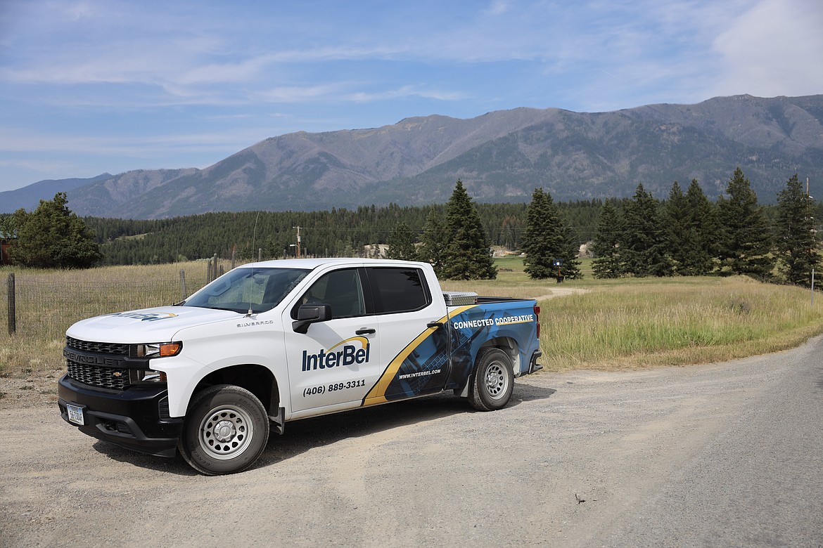 An InterBel truck works out in the field (courtesy photo).