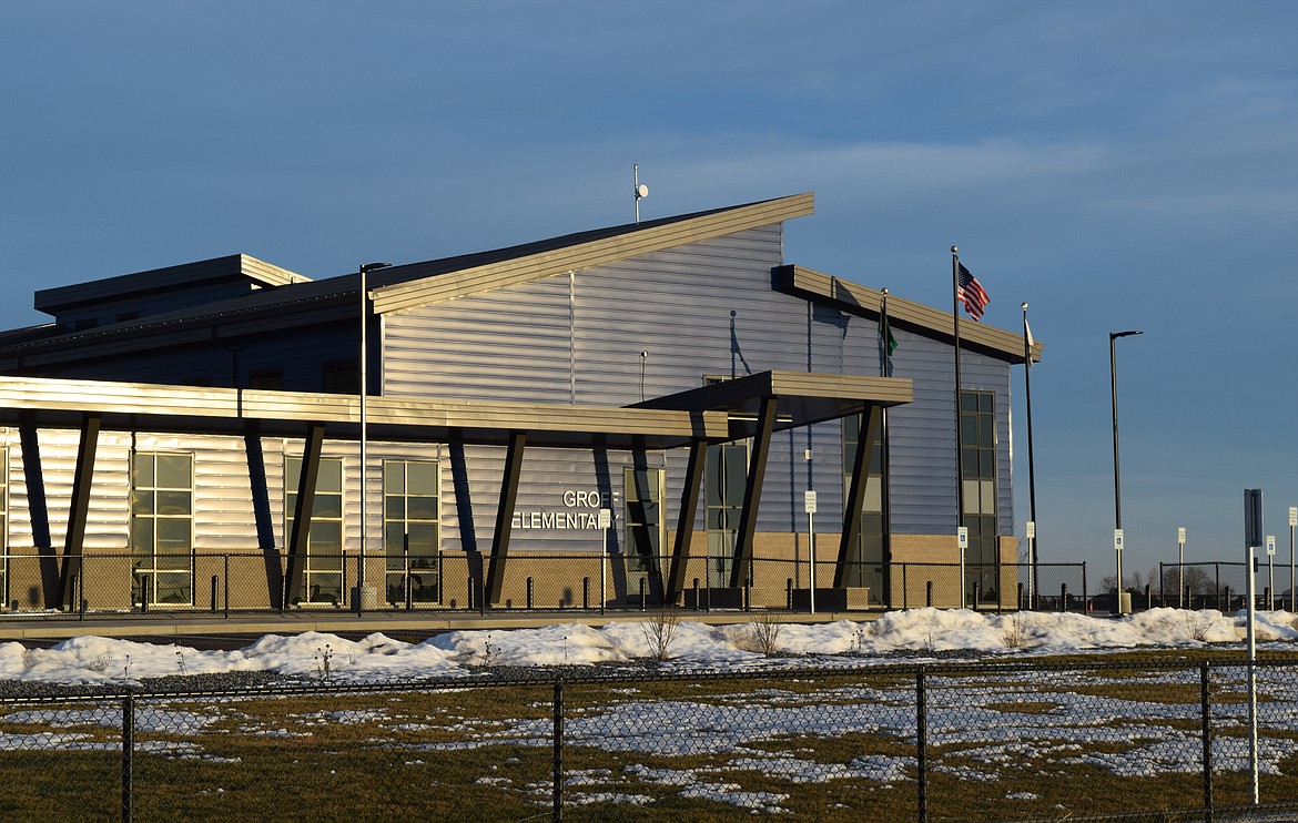 The Moses Lake School District continues to make progress on identifying a new superintendent after the former officeholder, Josh Meek, left the district last year. Whoever fills the role will take on a growing district with new campuses like Groff Elementary School, pictured, and Vanguard Academy, a short drive away just off Yonezawa Boulevard.