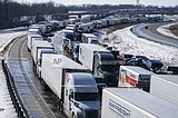 Truck blockade at US-Canadian border shuts auto plants