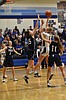 Warden girls take second district win