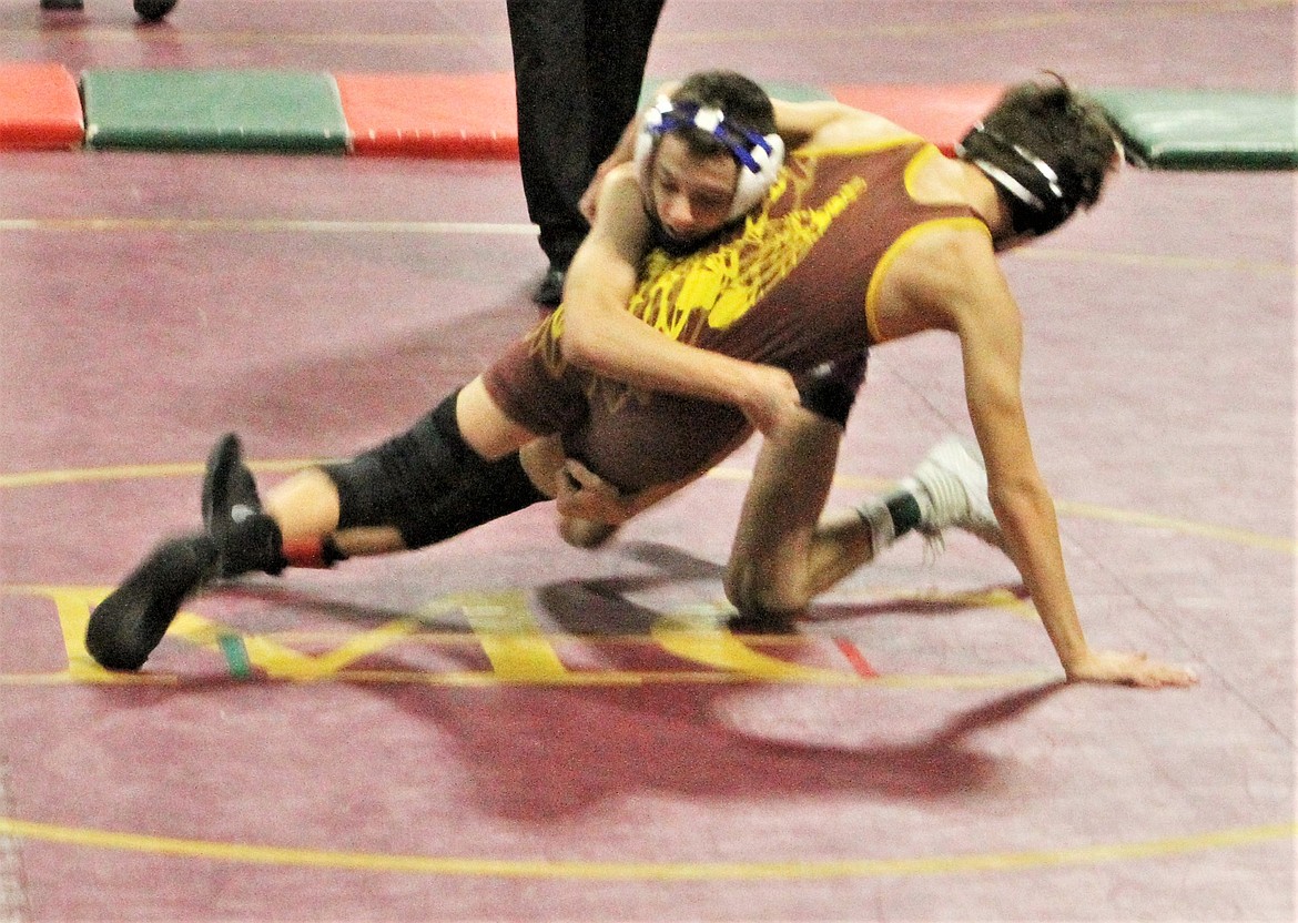 Mission-Charlo's Kody Dillard went 2-2 at state. (Courtesy of Daisy Adams)